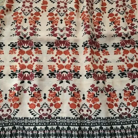 Beautiful Bohemian Print Maxi Dress Size 1X - Picture 4 of 7